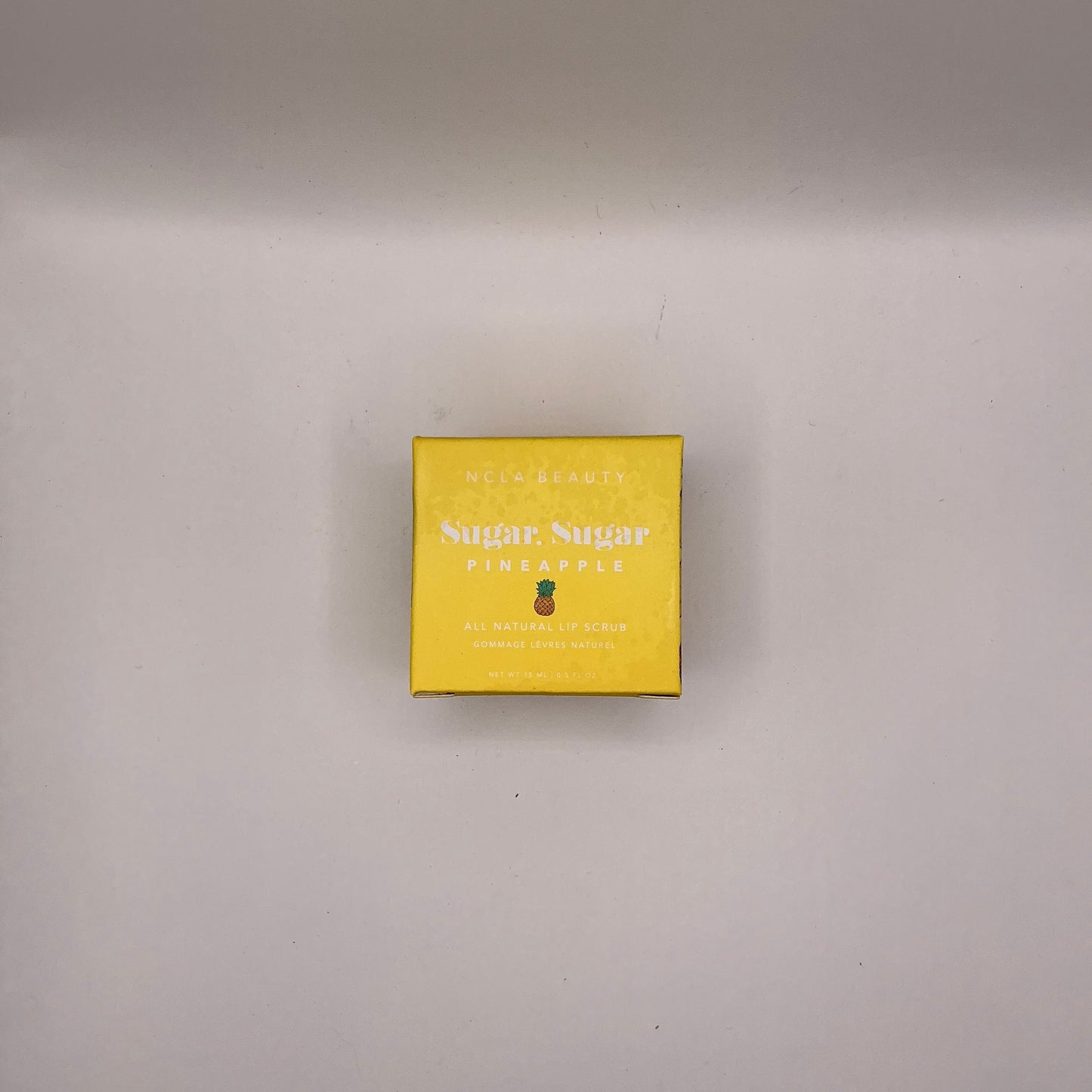 NCLA Beauty- pineapple lip scrub