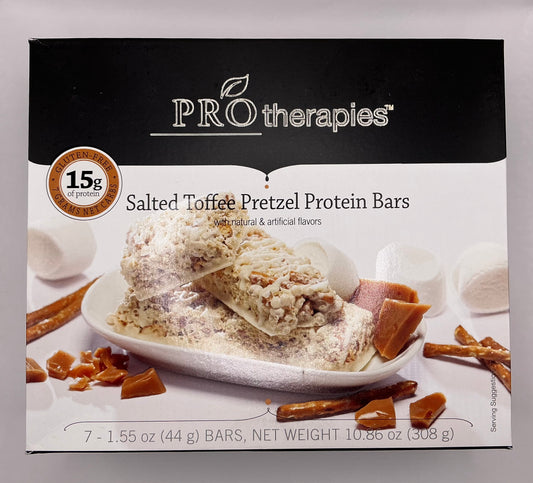 VLC salted toffee pretzel bar