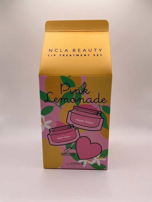 NCLA Beauty pink scrub kit- pink lemonade