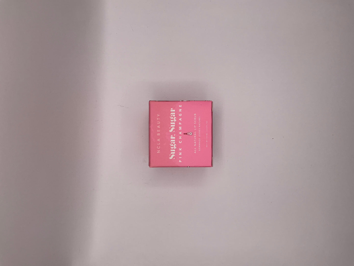 NCLA Beauty lip scrub- pink champagne