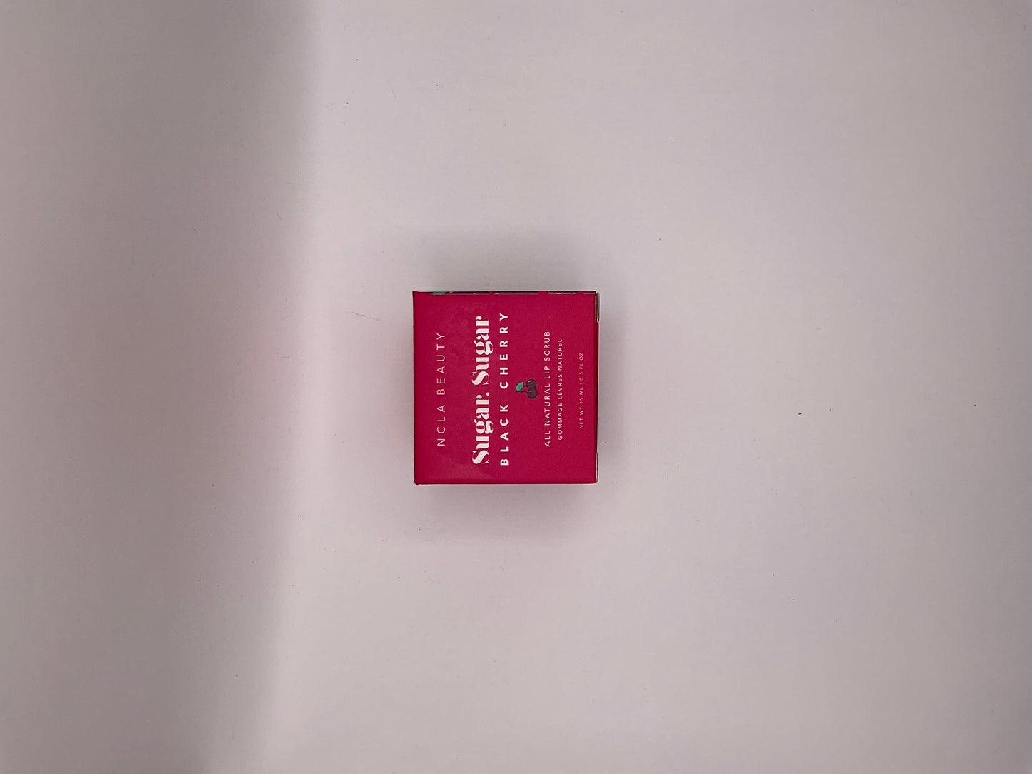 NCLA Beauty lip scrub- Black cherry
