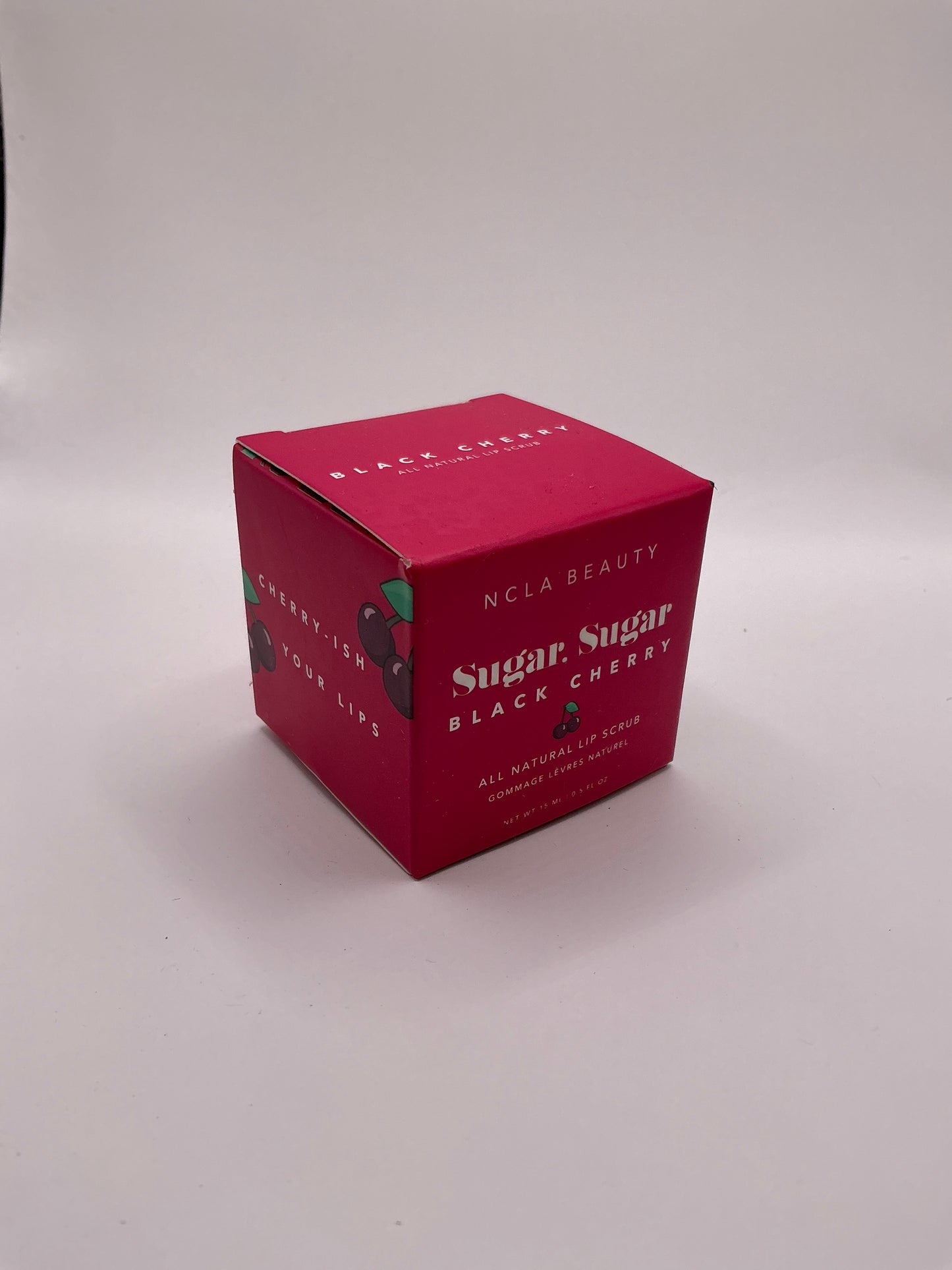 NCLA Beauty lip scrub- Black cherry