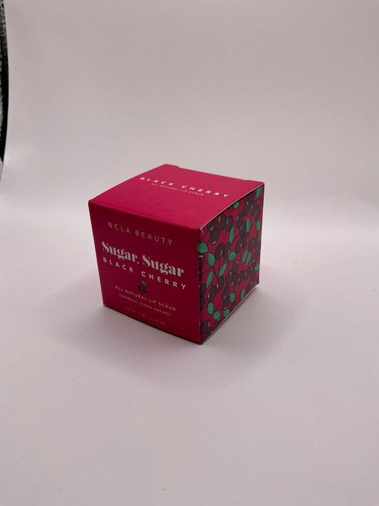 NCLA Beauty lip scrub- Black cherry
