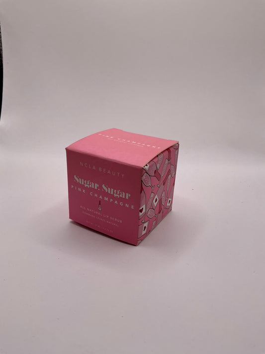 NCLA Beauty lip scrub- pink champagne