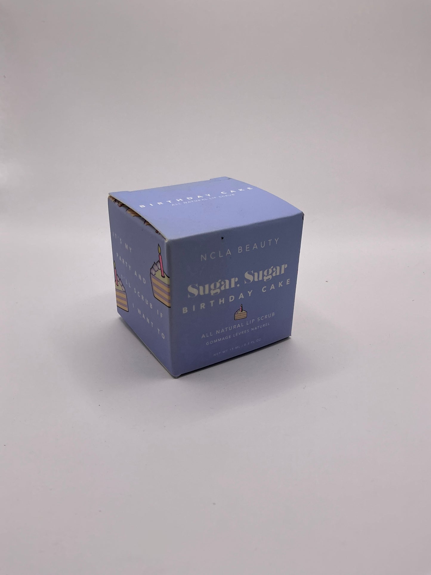 NCLA Beauty- lip scrub Birthday Cake