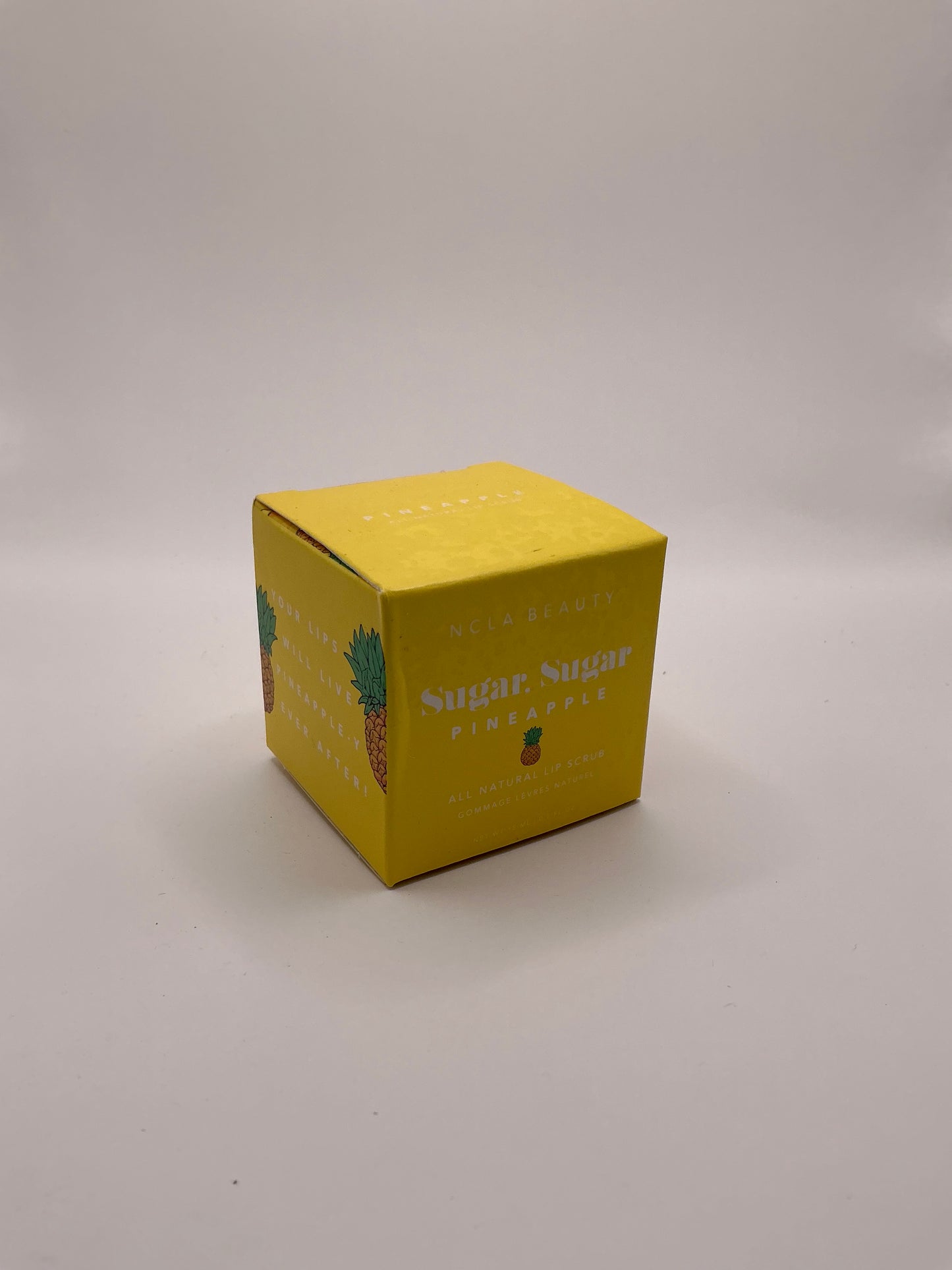 NCLA Beauty- pineapple lip scrub